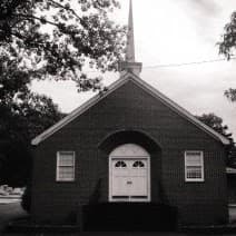 The historic Calvary church building