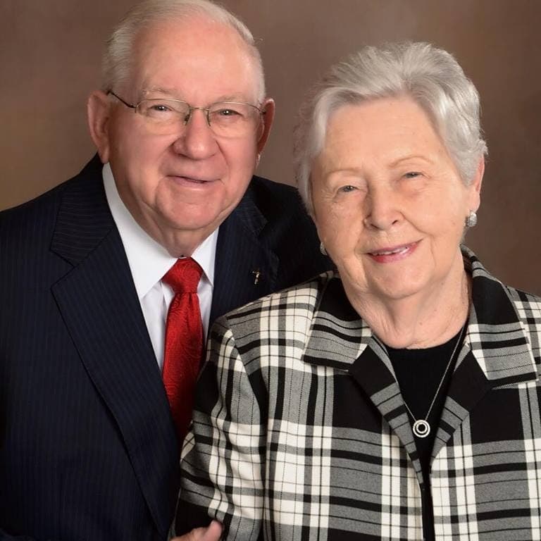 Dr. Ronald Healan and his wife