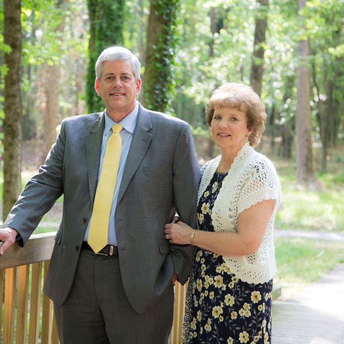 Pastor Matt Dibler and his wife, Paulette